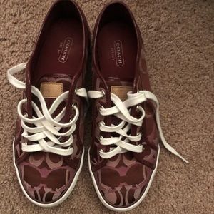 Vintage coach sneakers